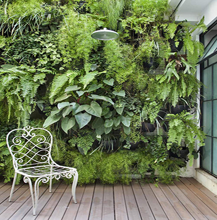 Jardín vertical para tu terraza,  ¿por qué no?